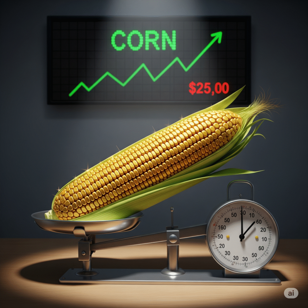 Corn Prices Witness Sharp Fluctuations on August 18, Surge Likely Ahead